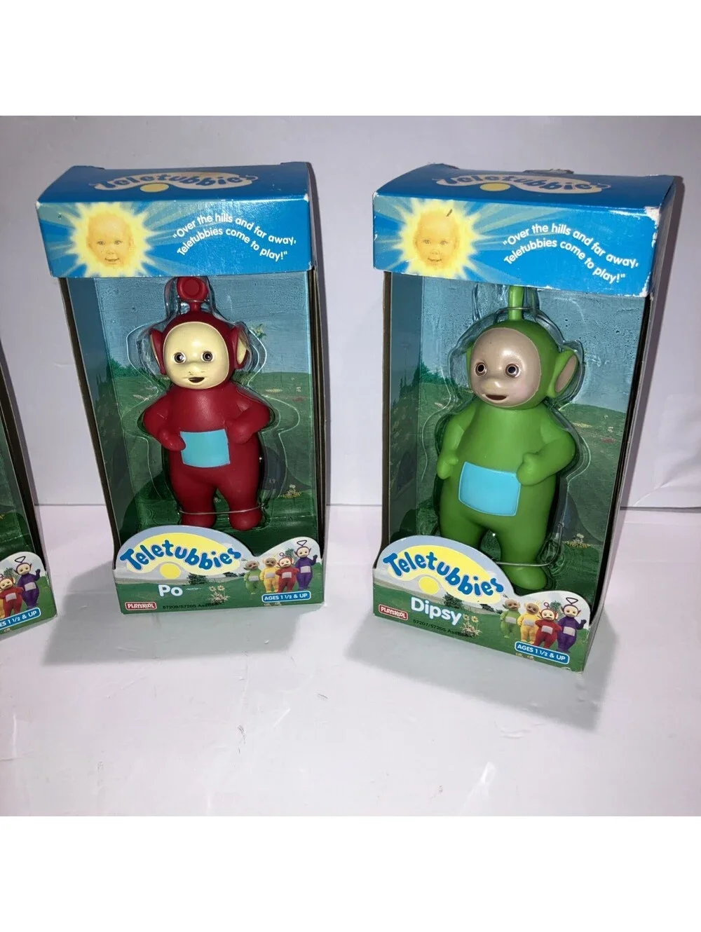 VINTAGE 1998 Teletubbies Laa Laa, Po, Dipsey Hasbro Brand NEW In Box